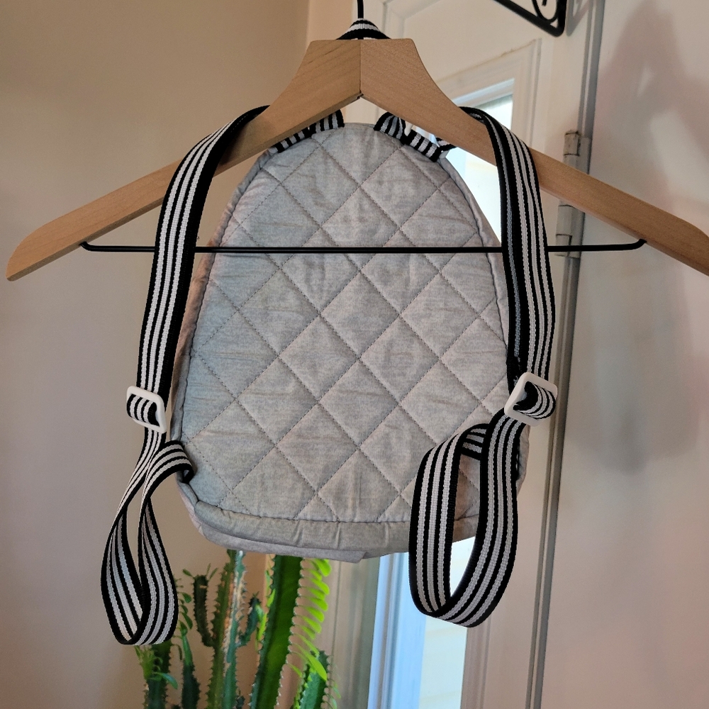 Adidas Mini Grey And Black Backpack‎ - Picture 3 of 7